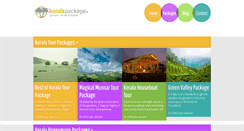 Desktop Screenshot of keralapackage.in